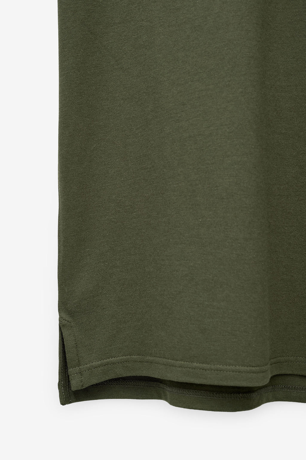 POLO DE MICRÓPIQUÉ CON CUELLO JACQUARD