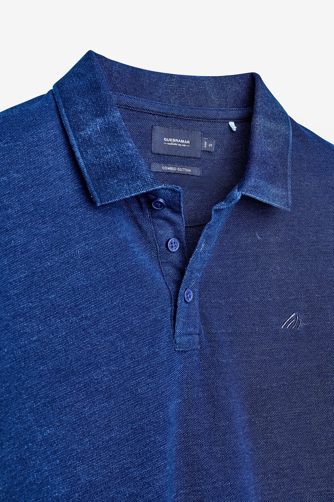 POLO PIQUET DENIM LOOK