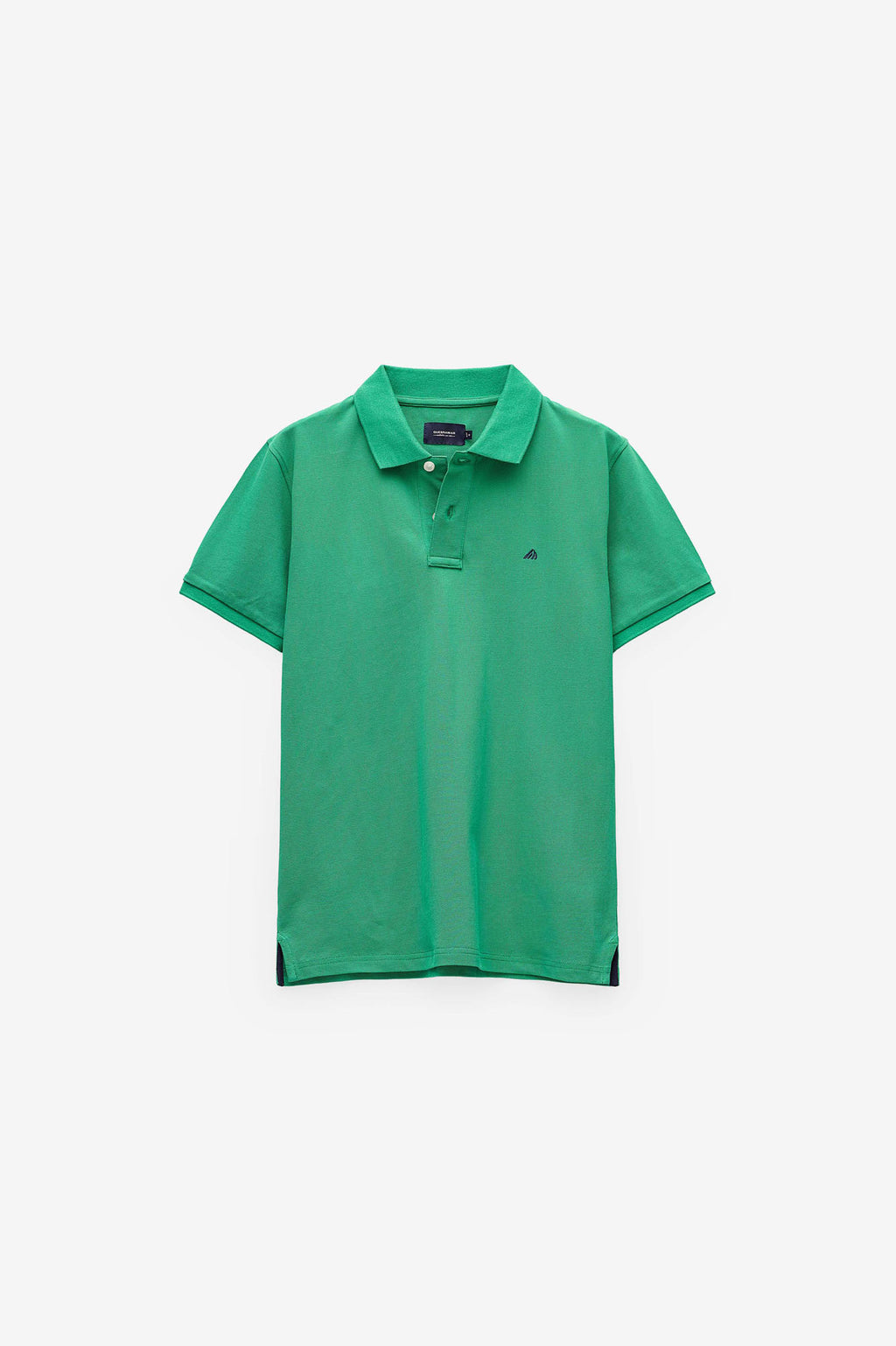 POLO BÁSICO COM LOGO A CONTRASTE