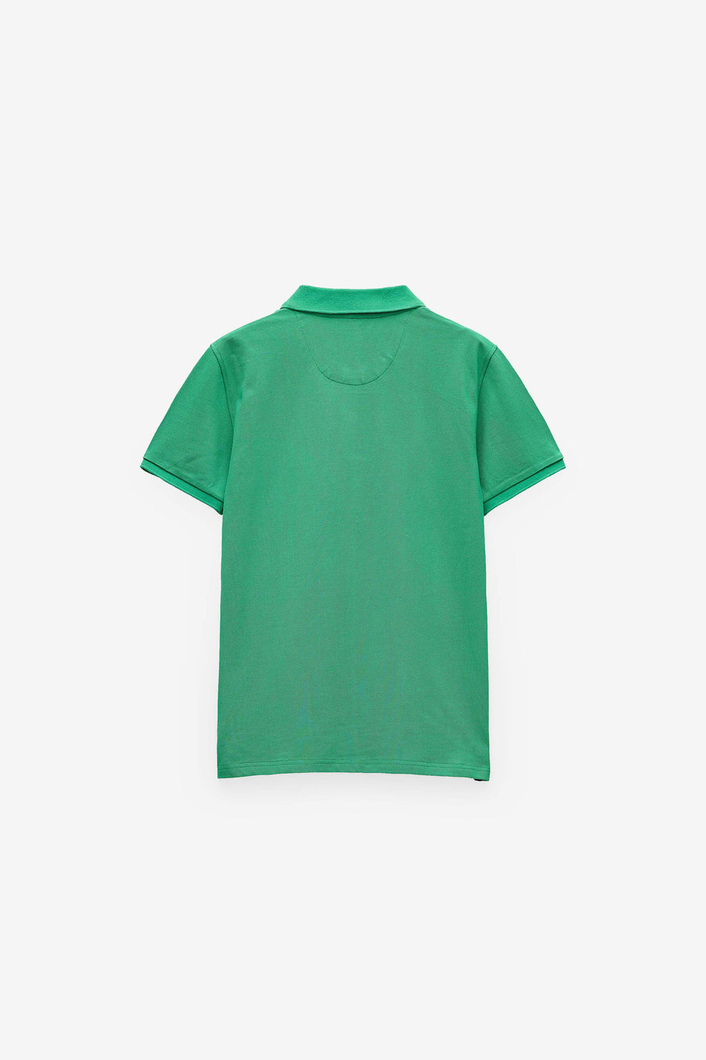 POLO BÁSICO COM LOGO A CONTRASTE