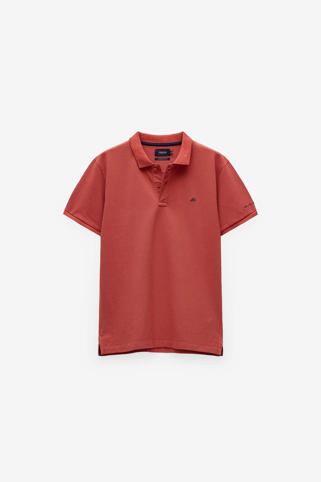 POLO PIQUET COM LOGO A CONTRASTE