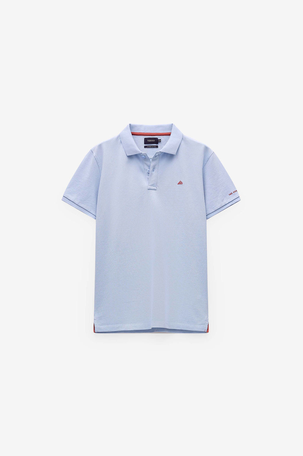 POLO PIQUÉ CON LOGO A CONTRASTE