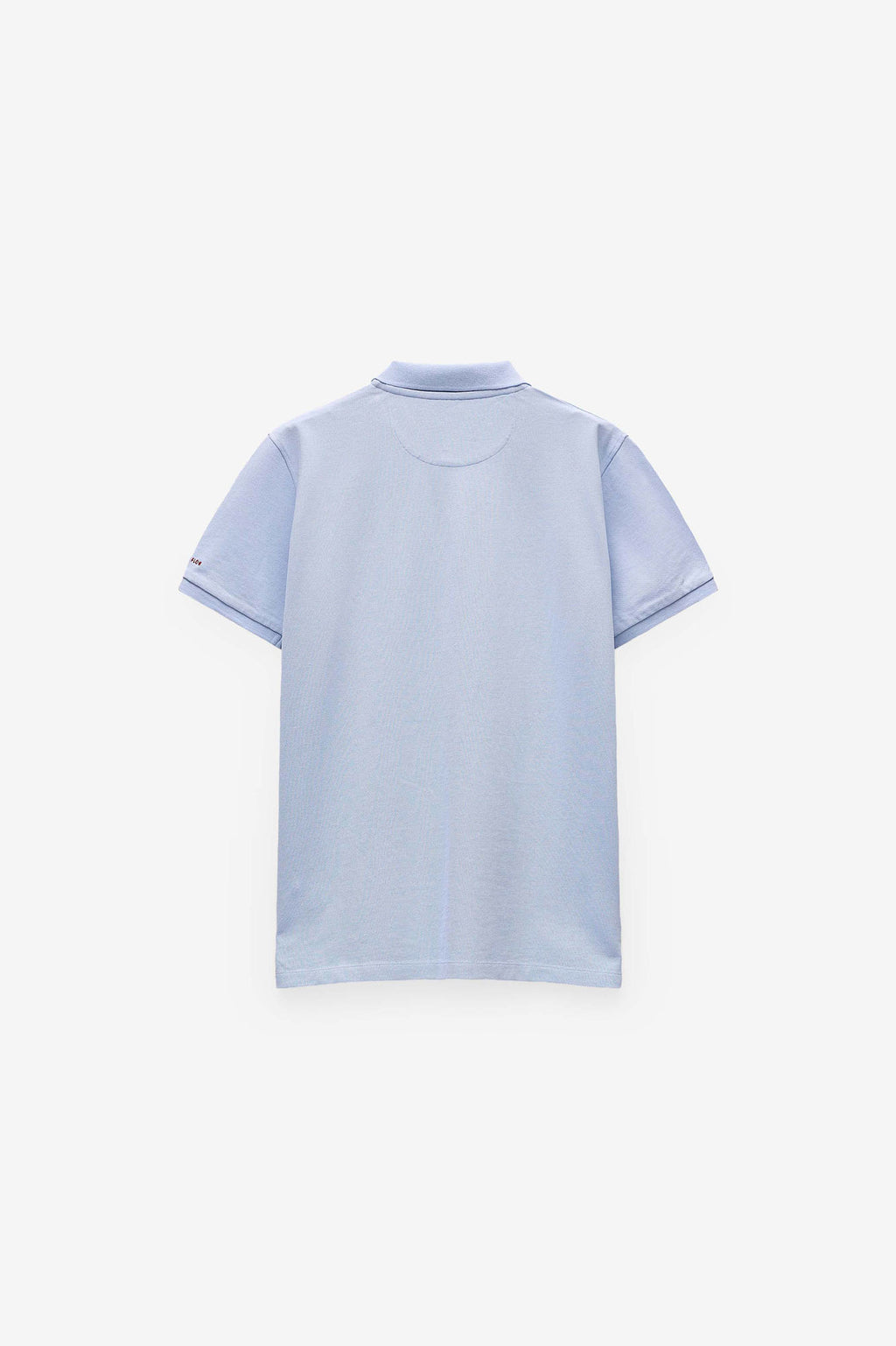 POLO PIQUÉ CON LOGO A CONTRASTE
