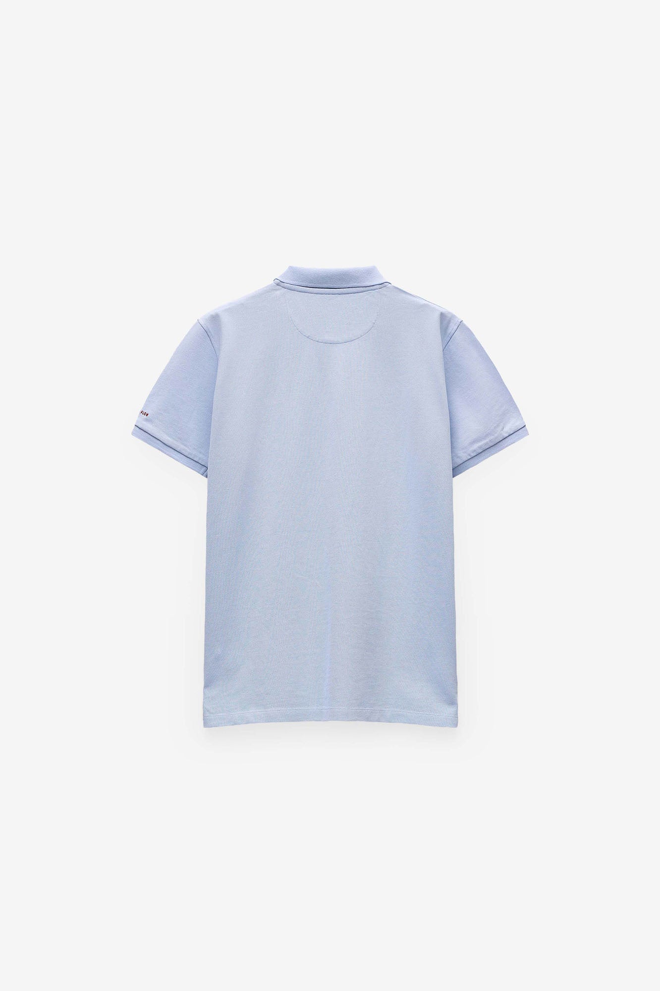 POLO PIQUÉ CON LOGO A CONTRASTE