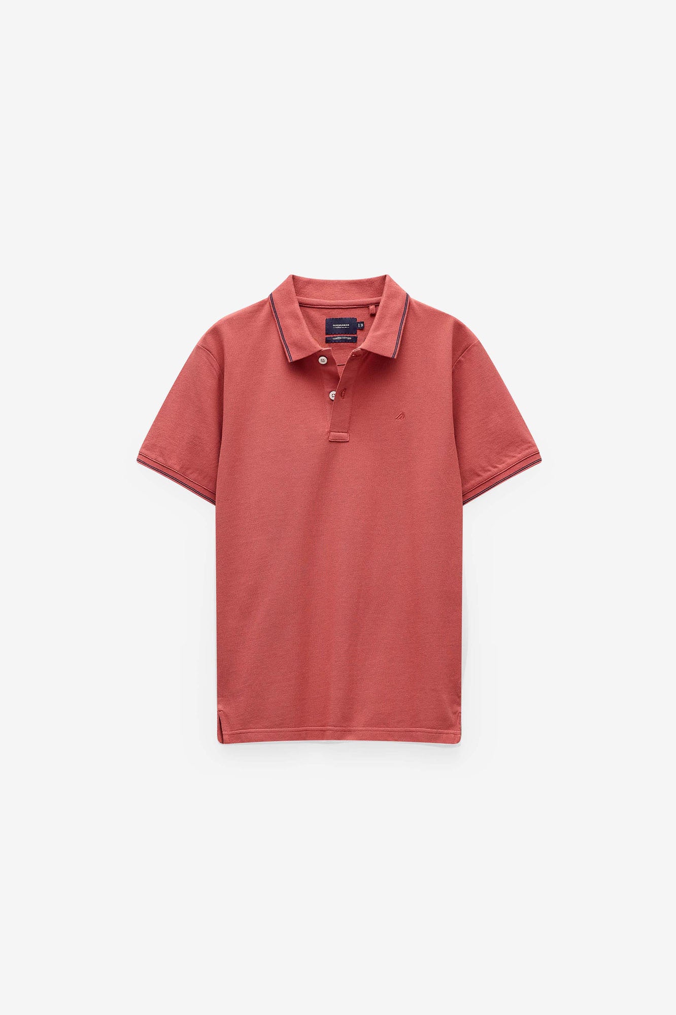 POLO COM RISCAS NA GOLA