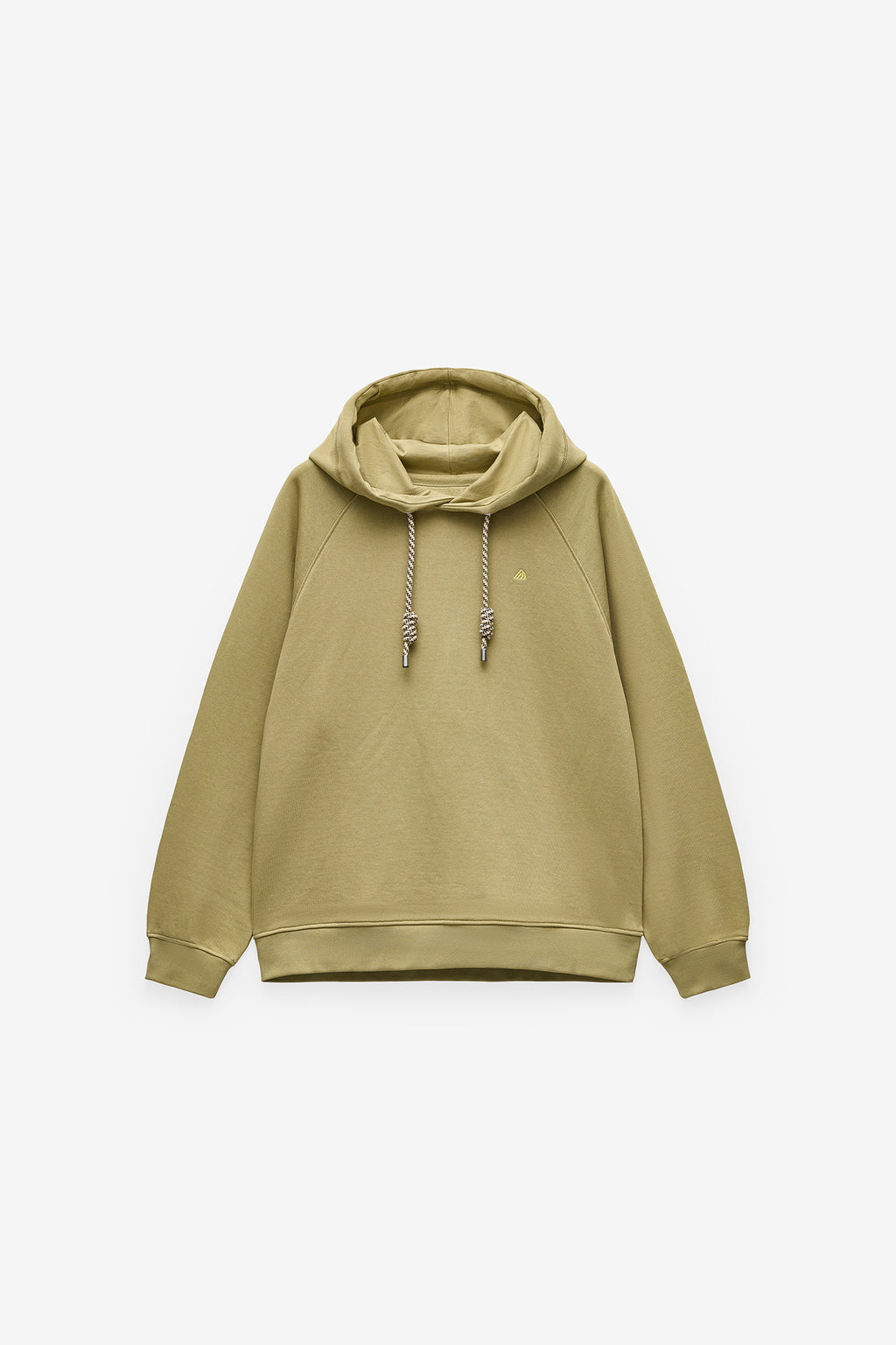SWEATSHIRT CAPUZ E LOGO EM CONTRASTE