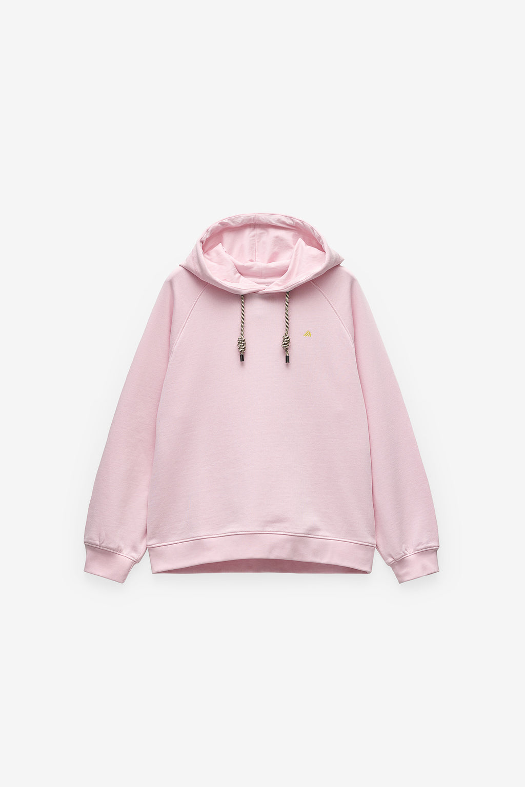 SWEATSHIRT CAPUZ E LOGO EM CONTRASTE