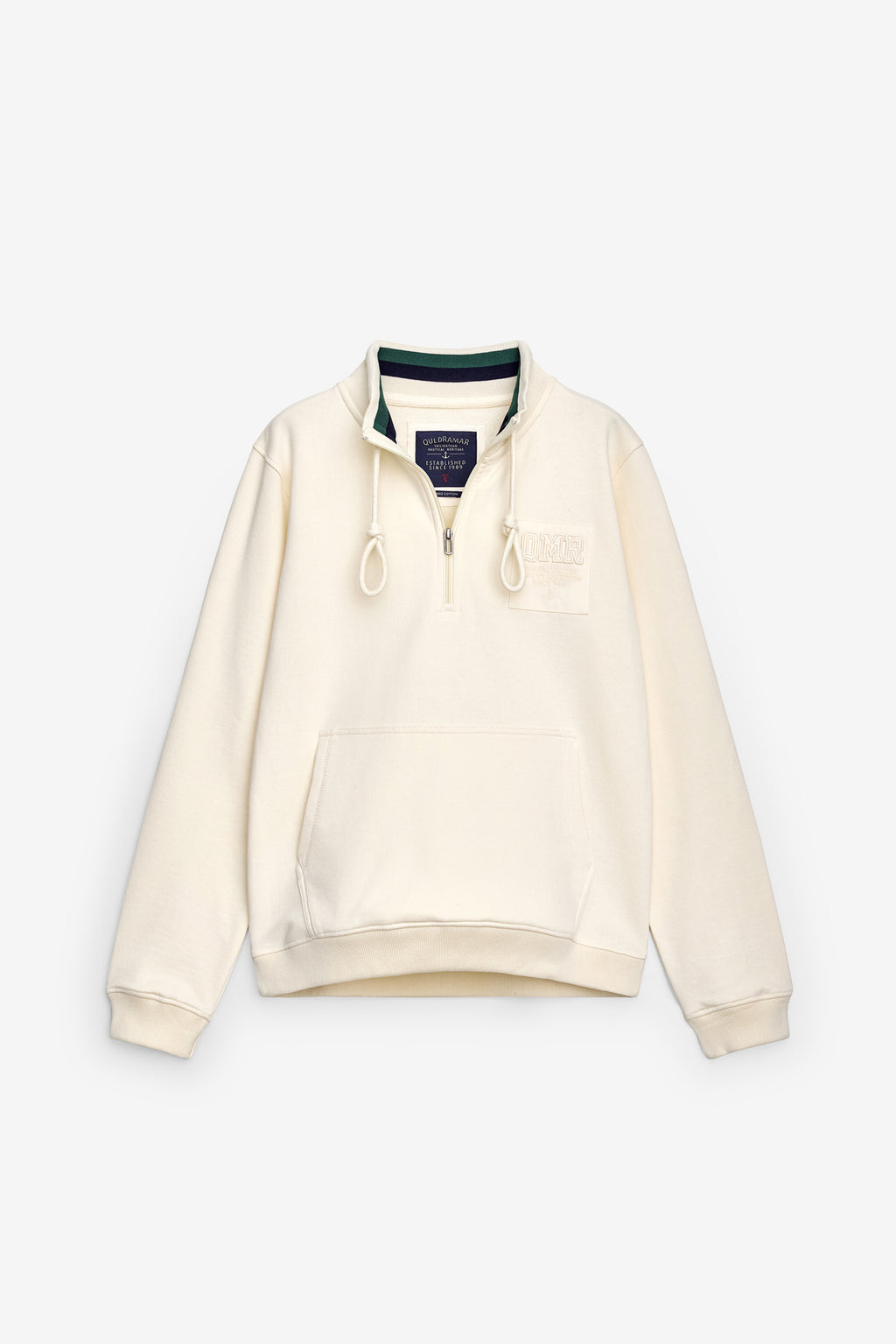 SWEATSHIRT COM GOLA E BOLSOS