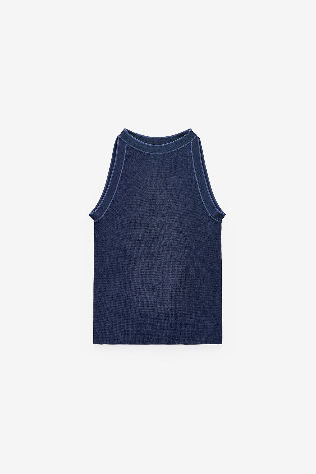 TOP HALTER EM MALHA