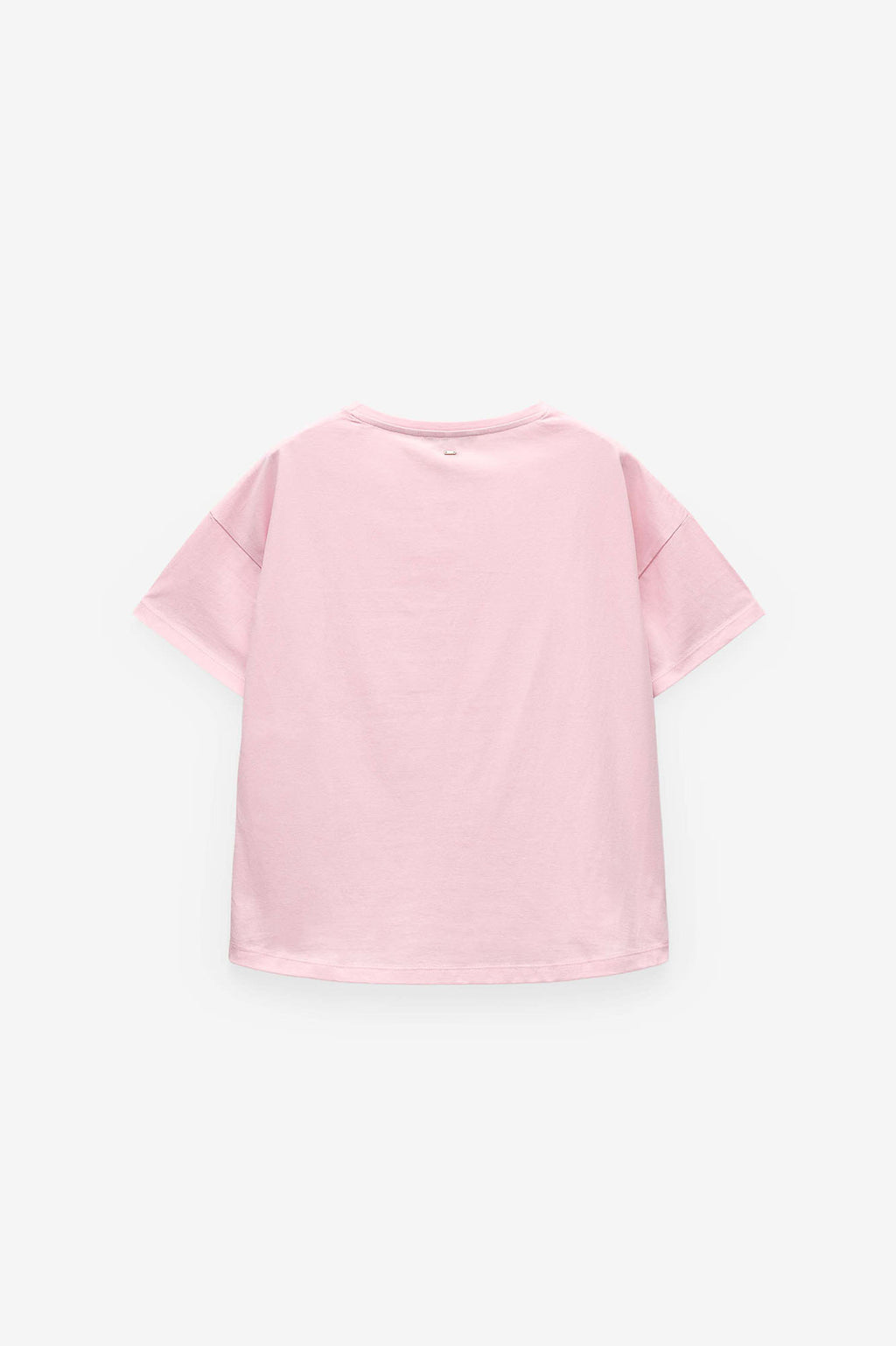T-SHIRT COM BOLSO BORDADO