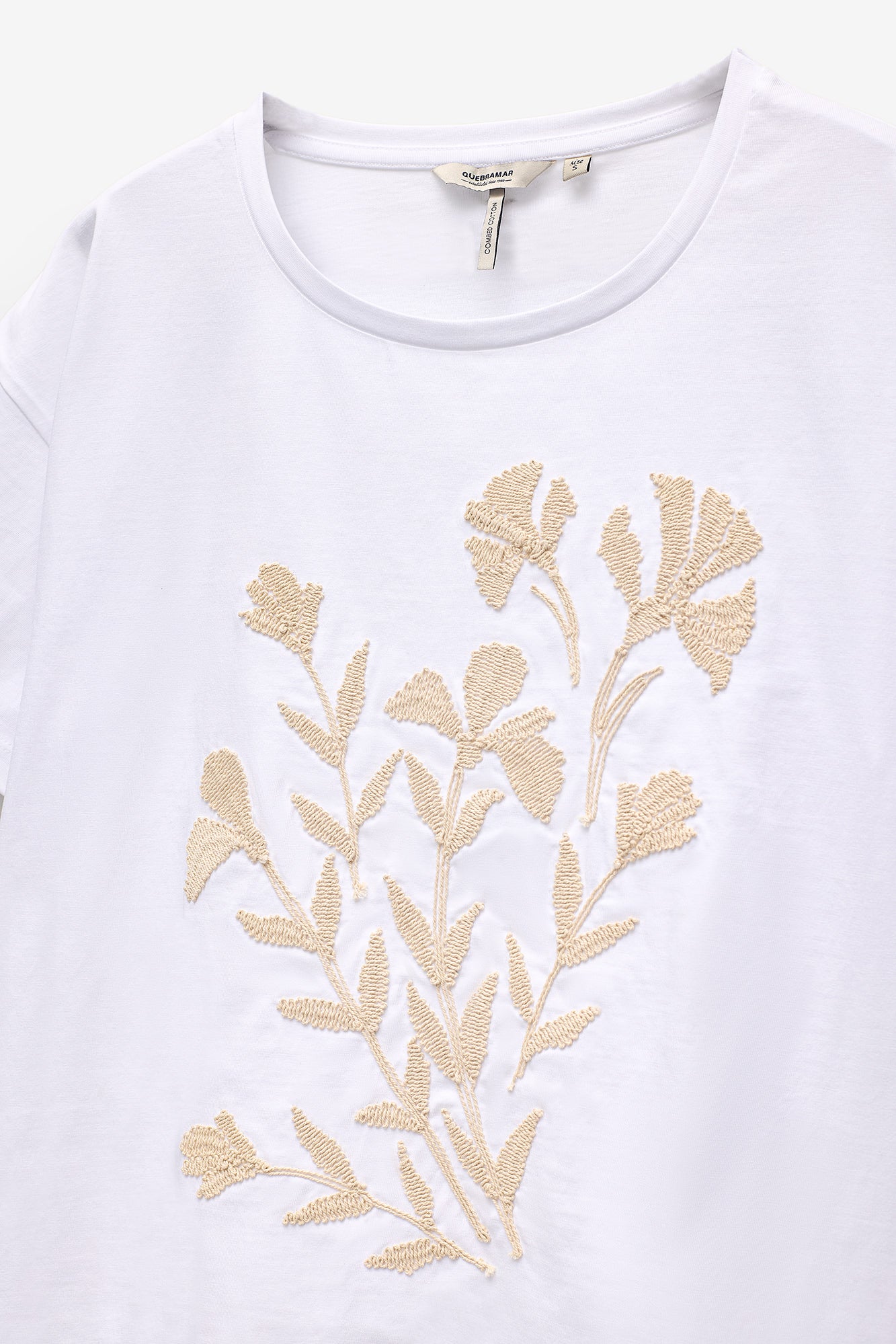 T-SHIRT COM PRINT FLORAL