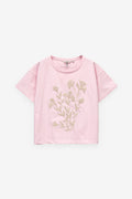 T-SHIRT COM PRINT FLORAL