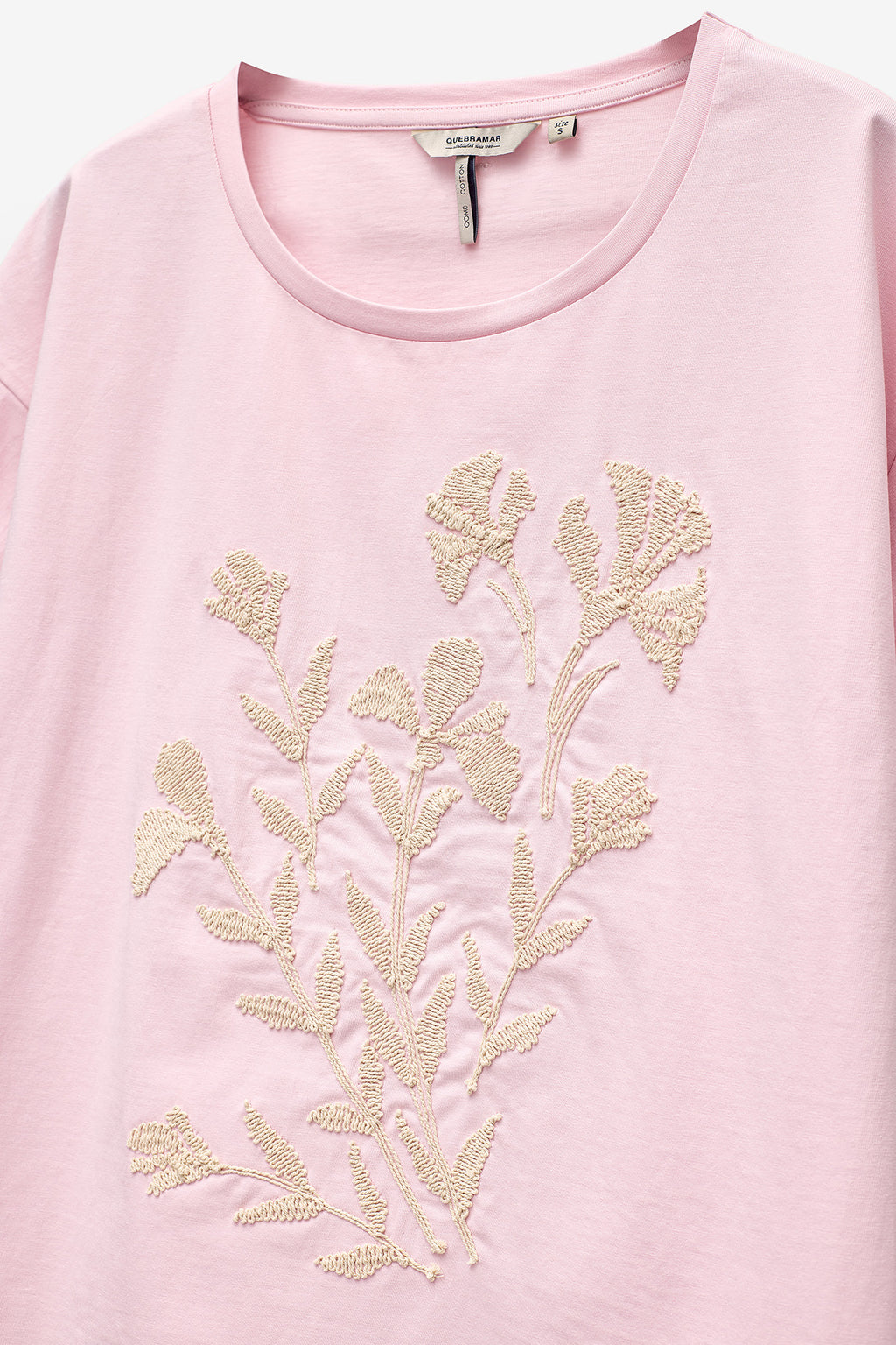 T-SHIRT COM PRINT FLORAL