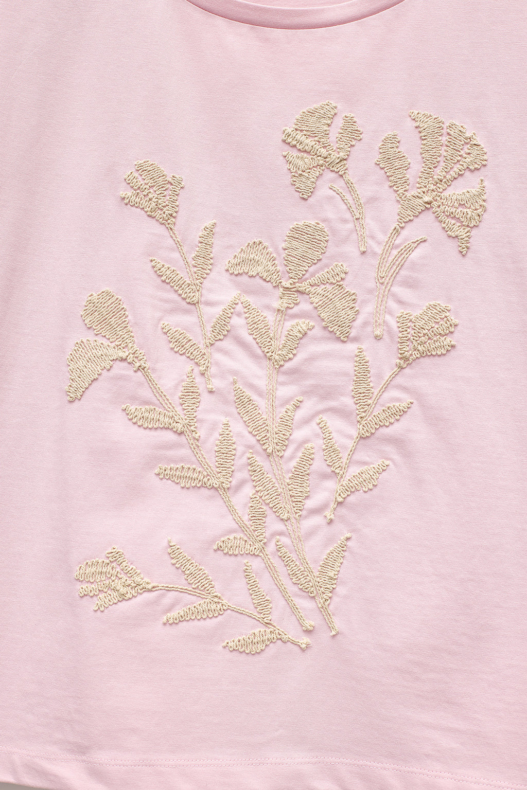 T-SHIRT COM PRINT FLORAL
