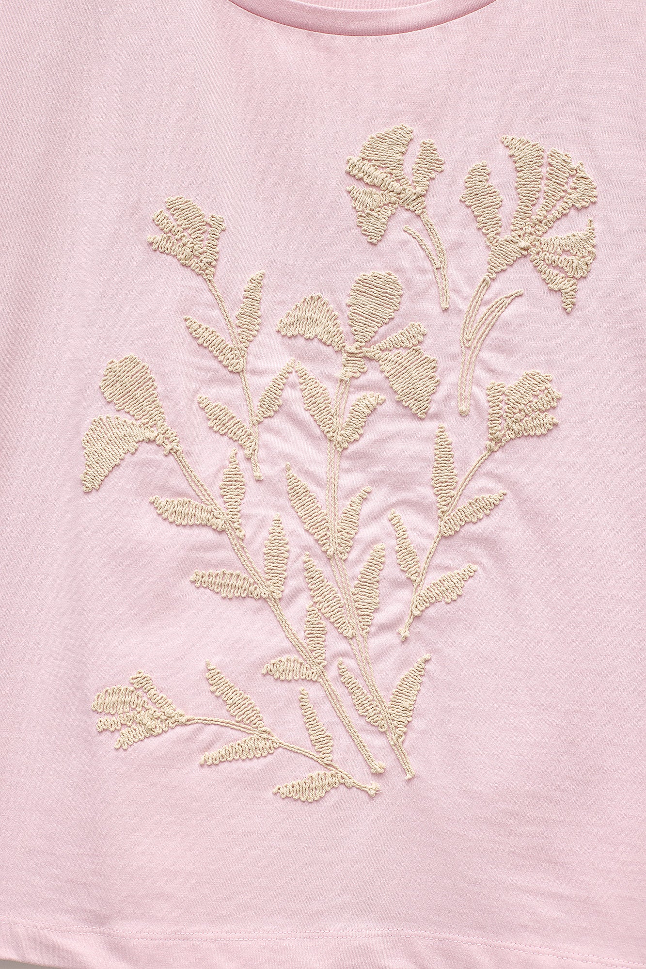 T-SHIRT COM PRINT FLORAL