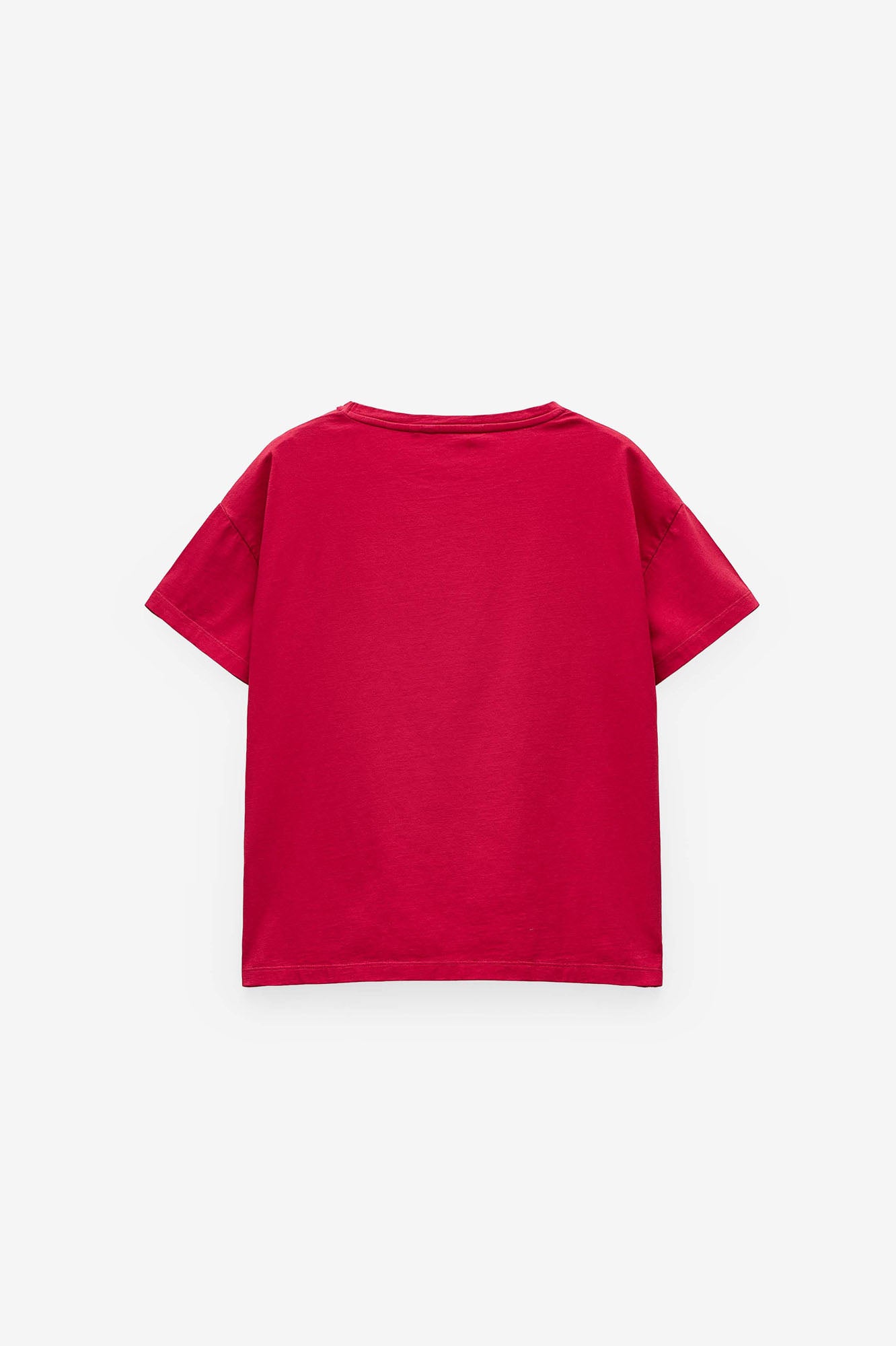T-SHIRT LARGA COM PRINT QUEBRAMAR