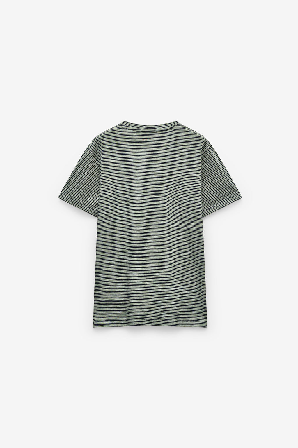 CAMISETA DE RAYAS CON LOGO A CONTRASTE