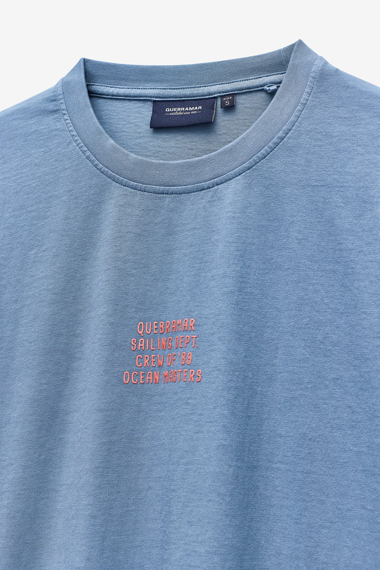 T-SHIRT COM PRINT CREW