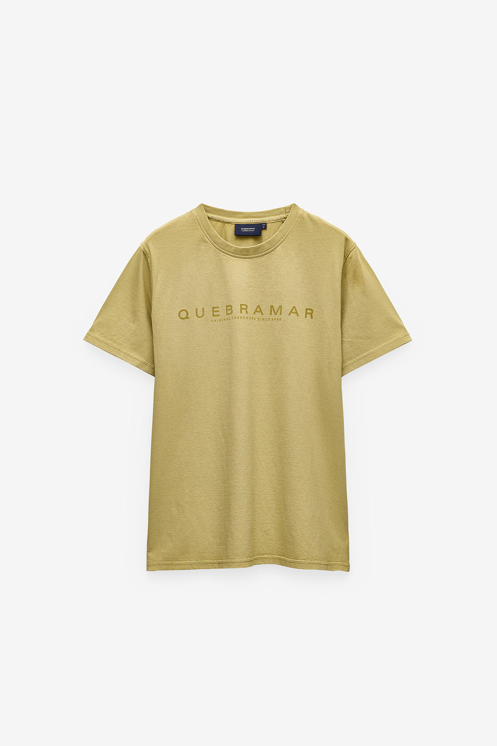 T-SHIRT COM PRINT QUEBRAMAR AO TOM