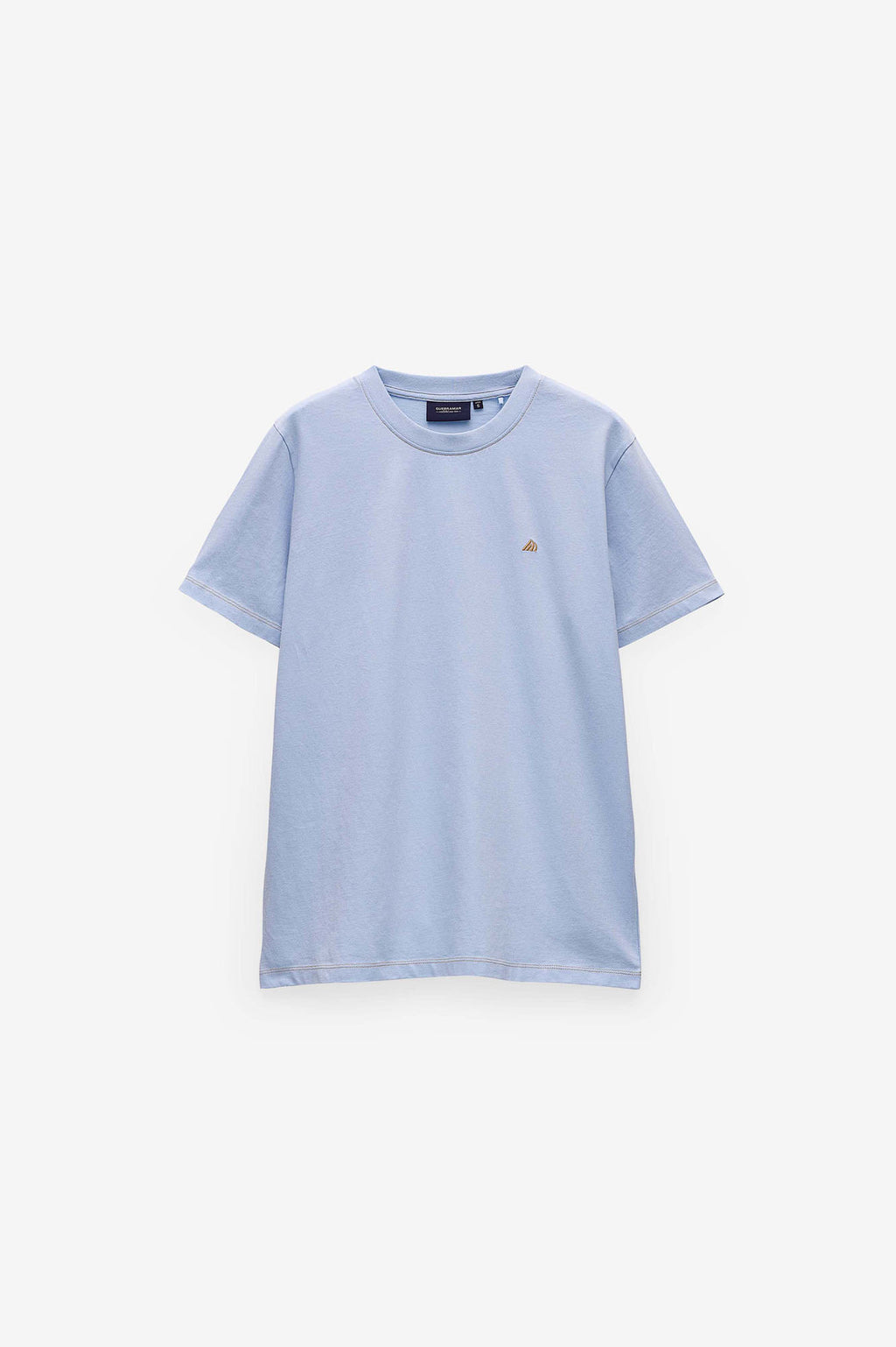 T-SHIRT COM LOGO EM CONTRASTE