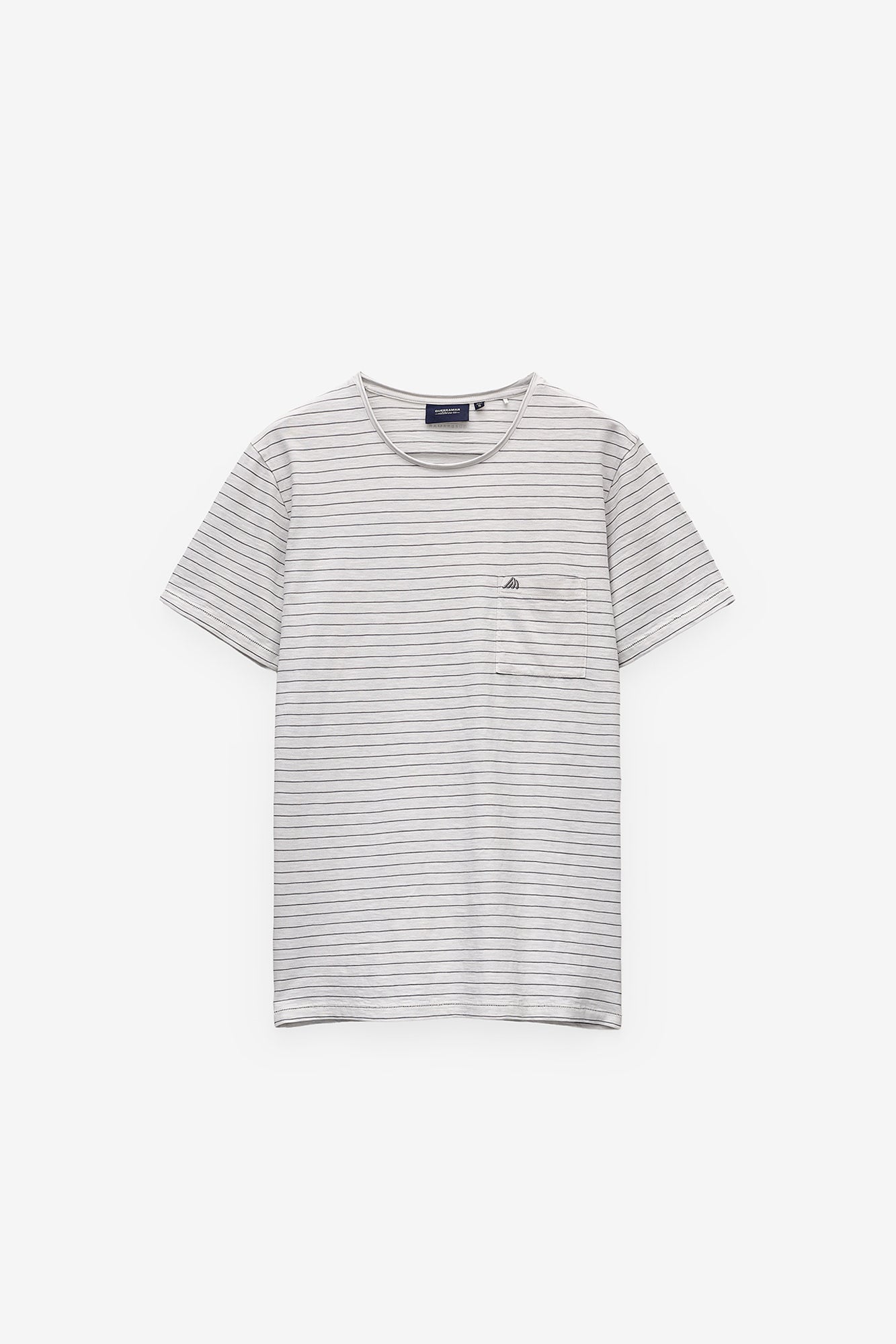 T-SHIRT ÀS RISCAS