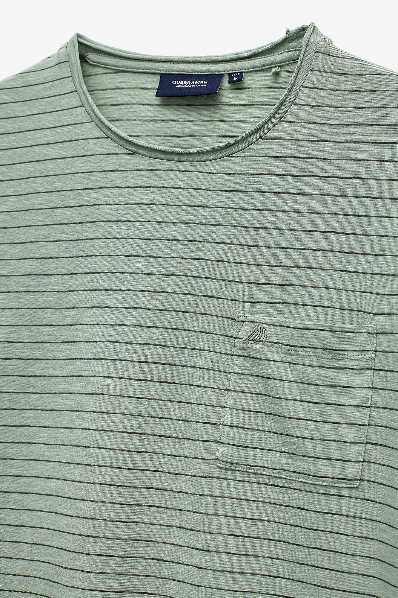 T-SHIRT ÀS RISCAS