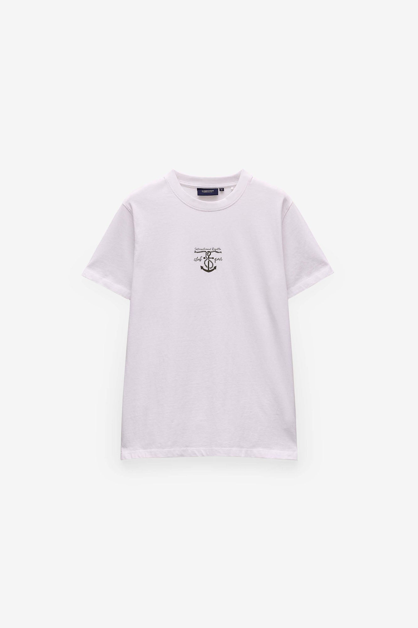 T-SHIRT COM PRINT ÂNCORA