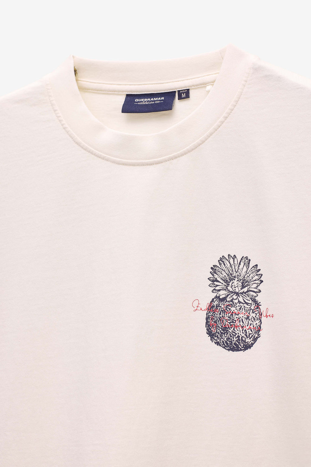 T-SHIRT COM PRINT