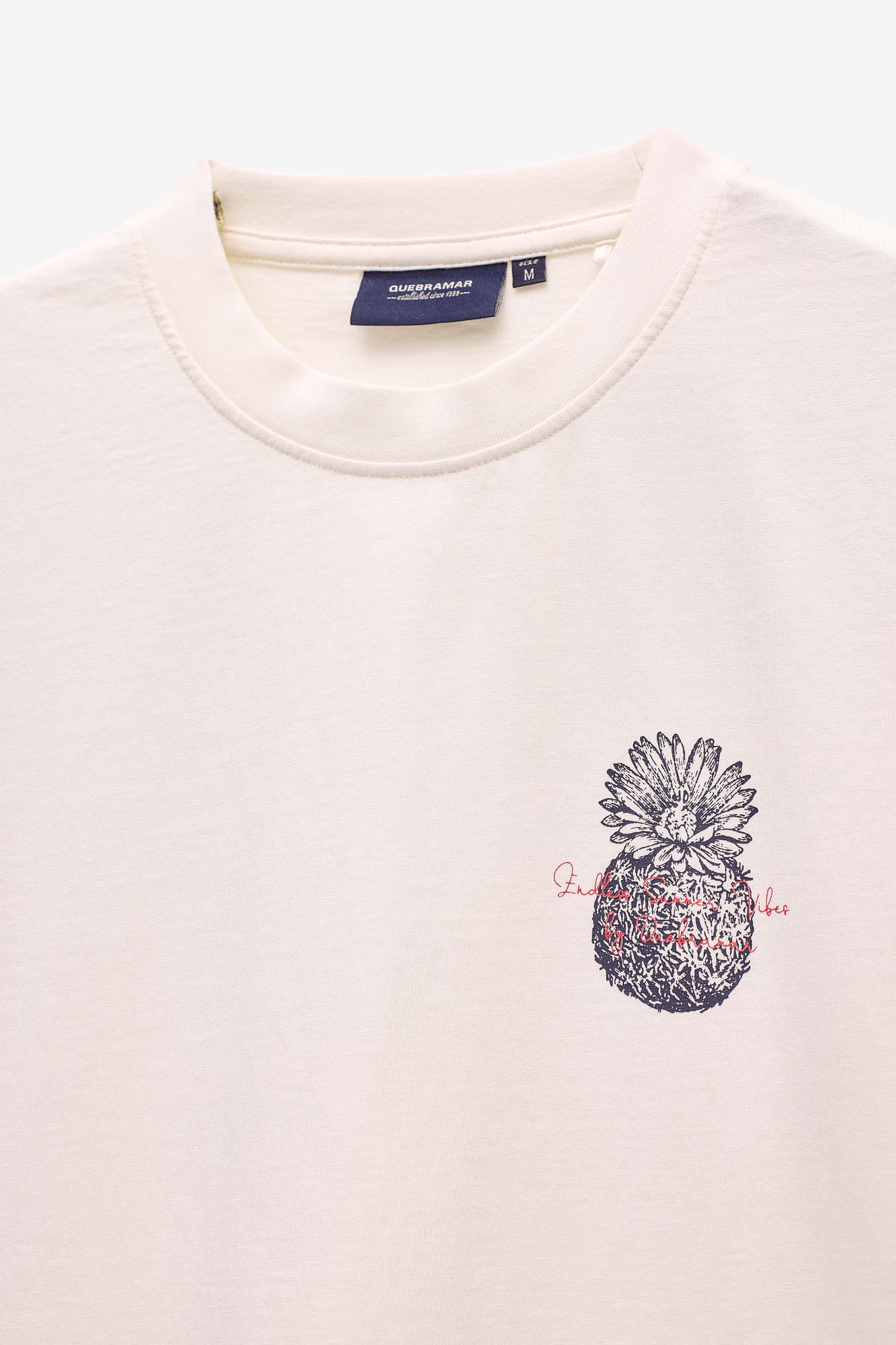 T-SHIRT COM PRINT
