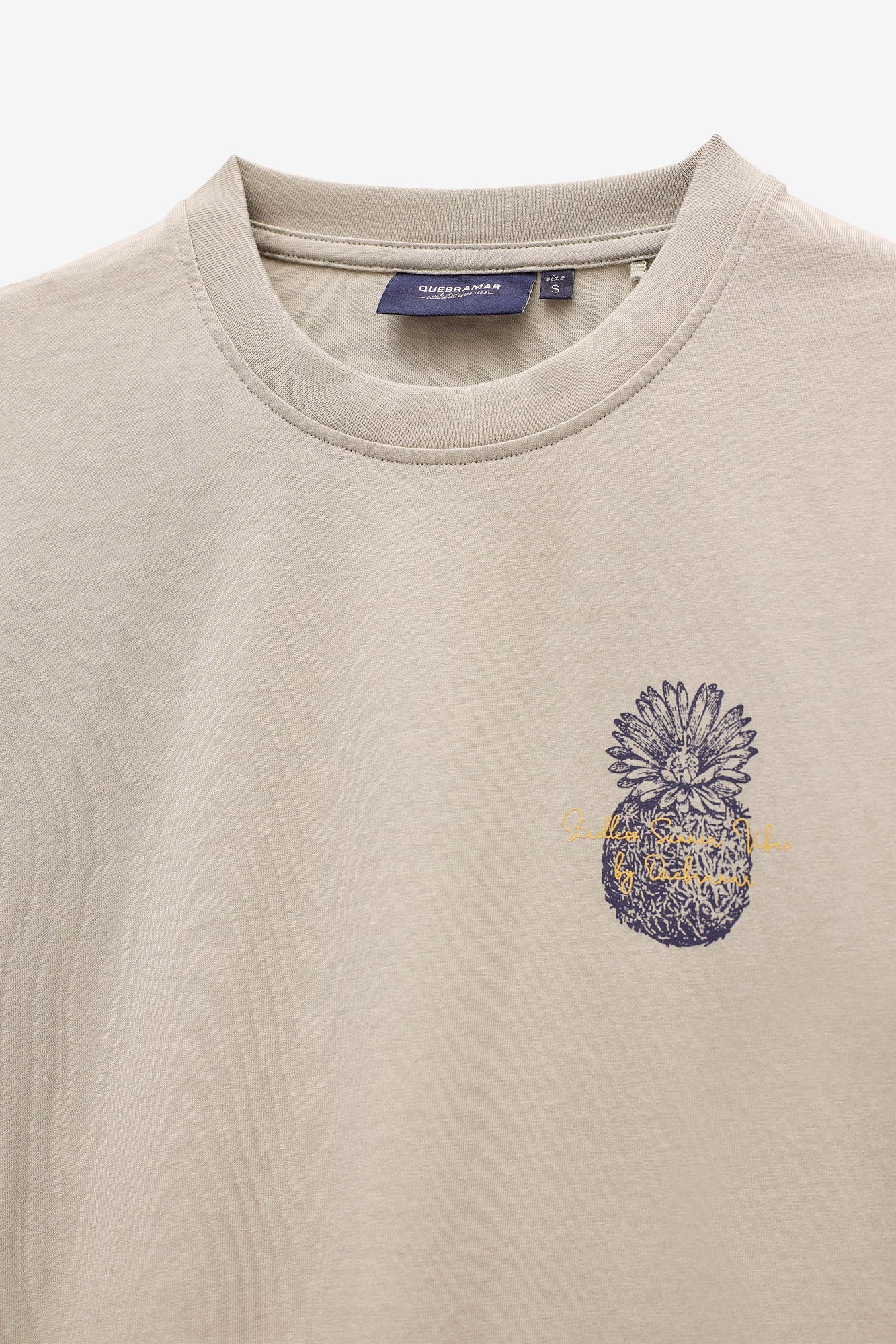 T-SHIRT COM PRINT