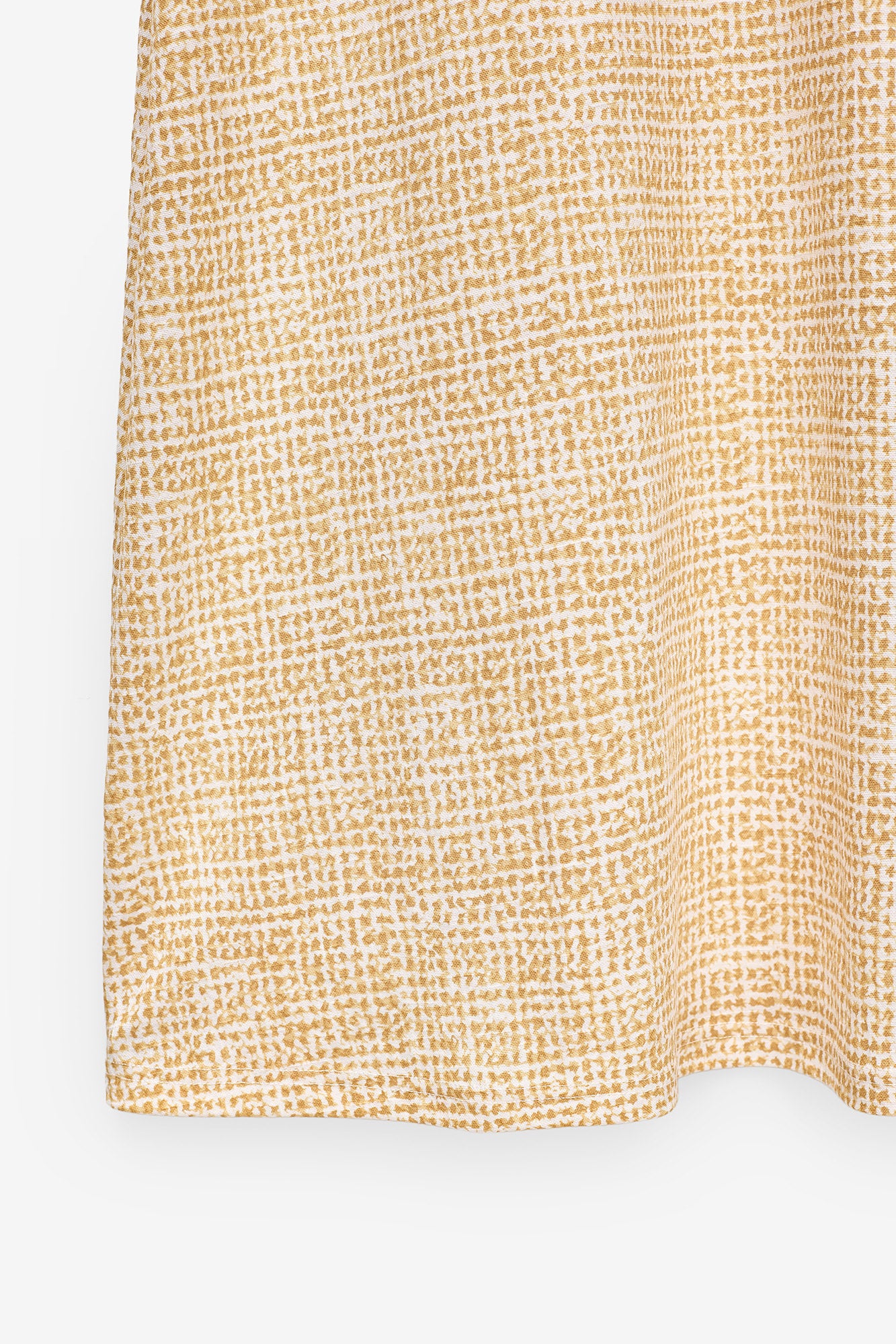VESTIDO ESTAMPADO COM ALÇAS TORCIDAS