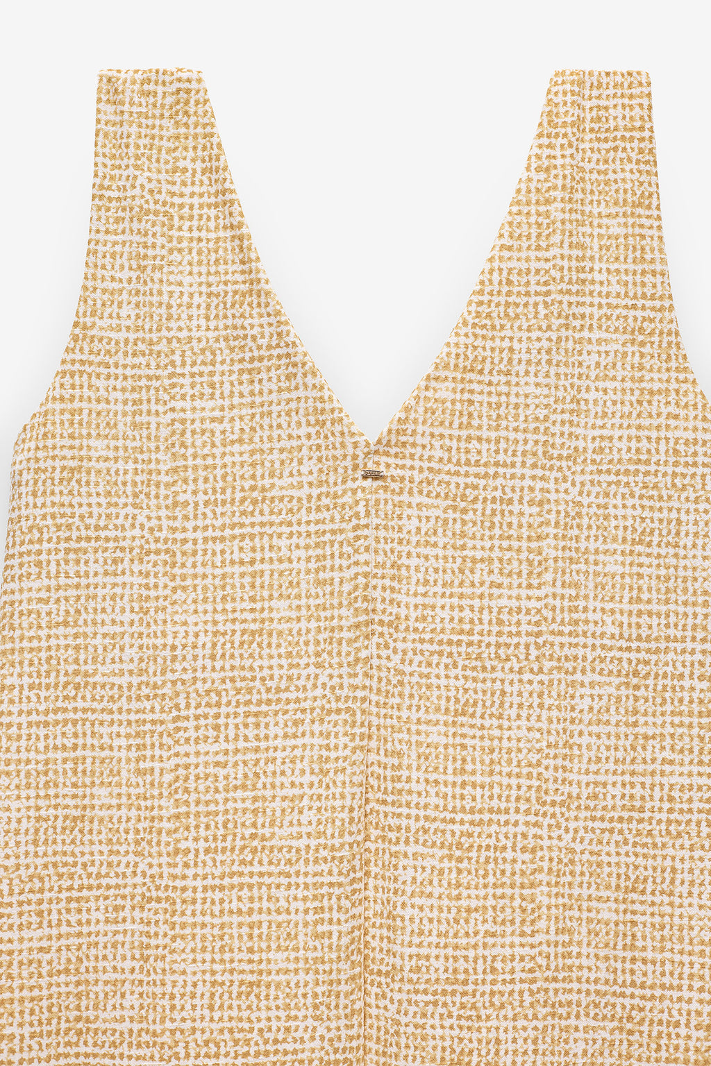 VESTIDO ESTAMPADO COM ALÇAS TORCIDAS