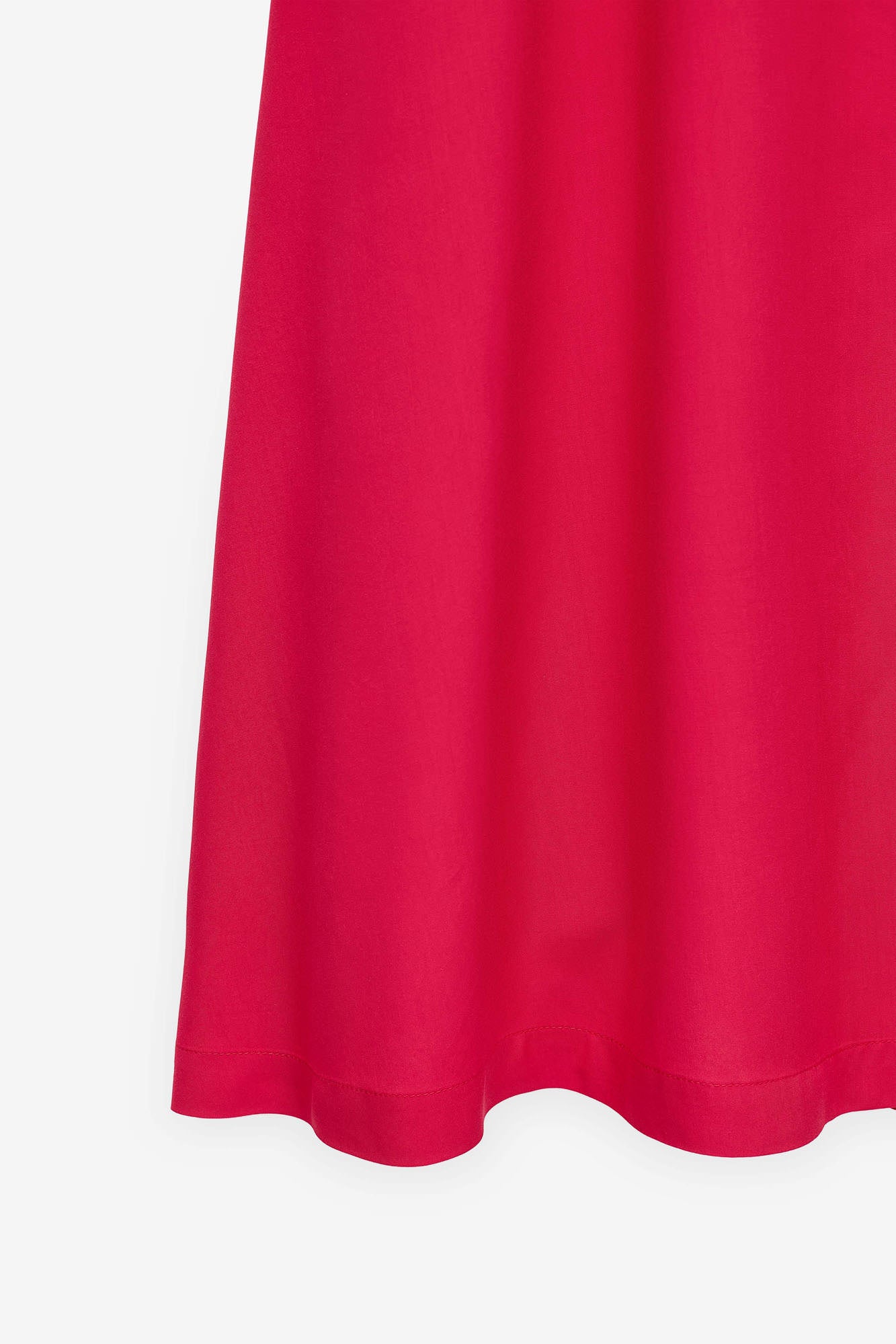 VESTIDO LISO COMPRIDO COM CONTRASTES