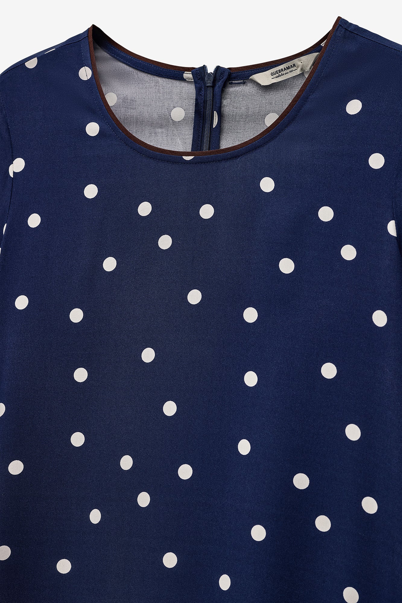 VESTIDO EVASÉ POLKA DOTS
