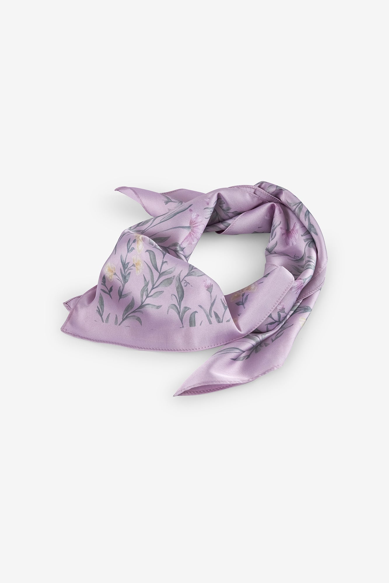 LENÇO COM ESTAMPADO FLORAL